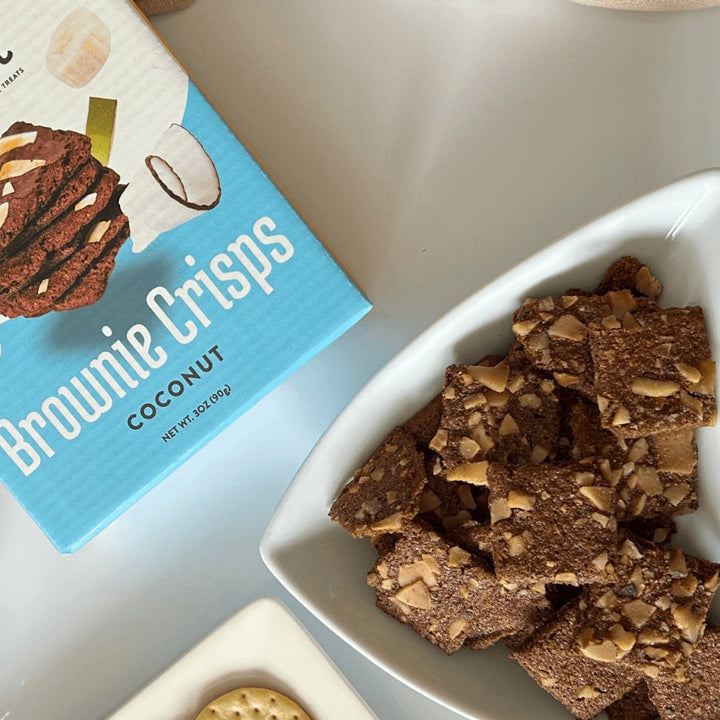 Bantastic Brownie Sugar Free Snacks, Pack of 4 (Double Chocolate, Mint, Coconut, Caramel) - 3oz - Eat Bantastic